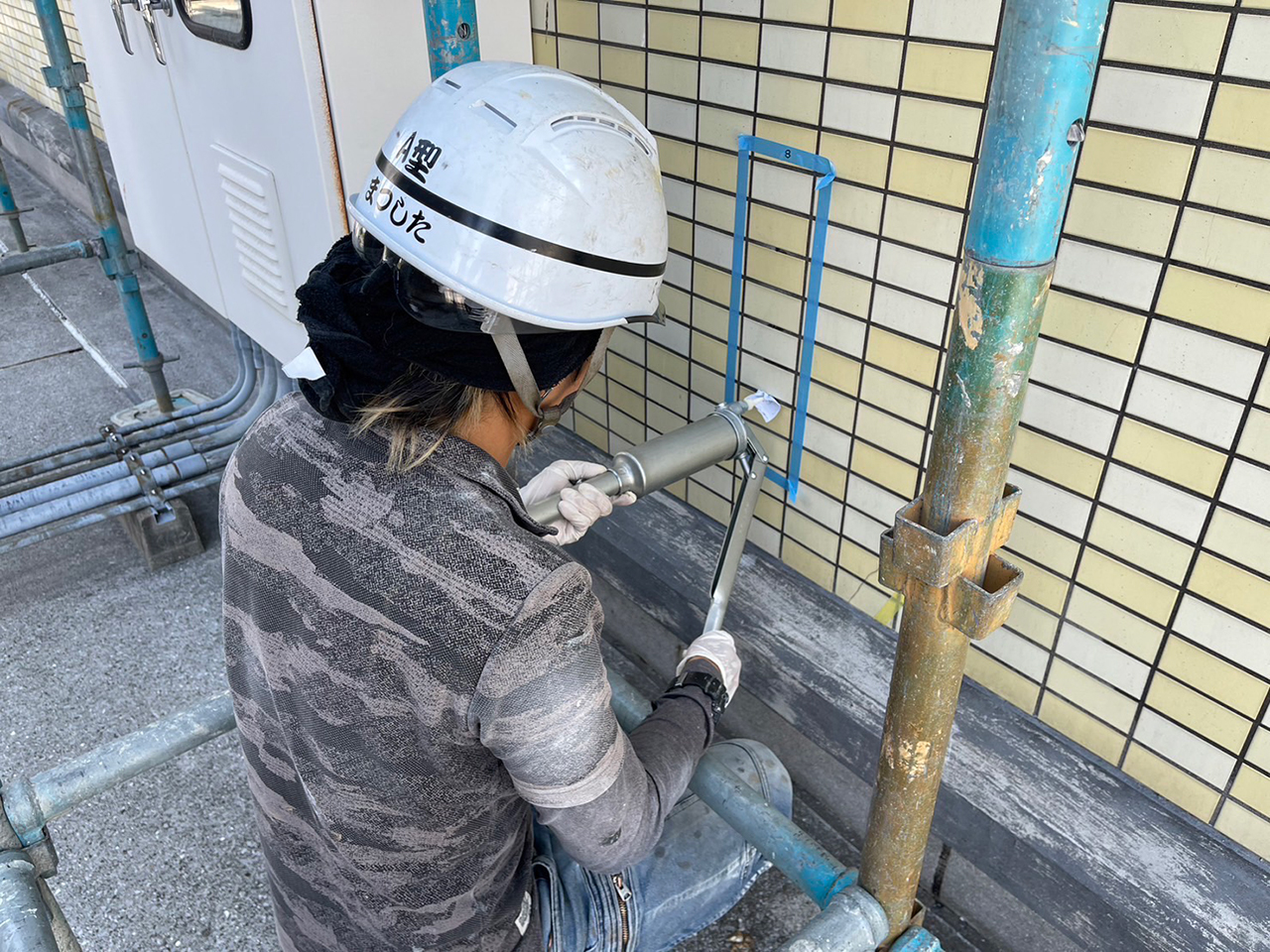 電気を届ける工事